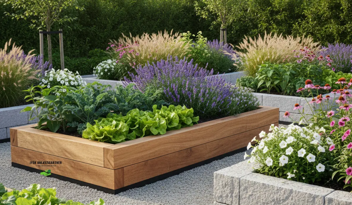 Fordele og ulemper ved hævede bede i haven