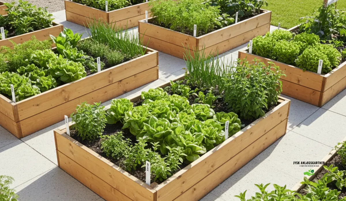 Hvordan du laver en nem og funktionel køkkenhave