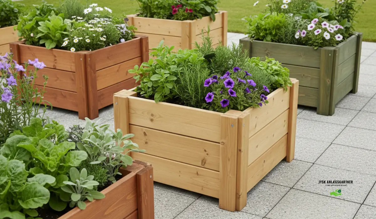 De mest holdbare træsorter til plantekasser
