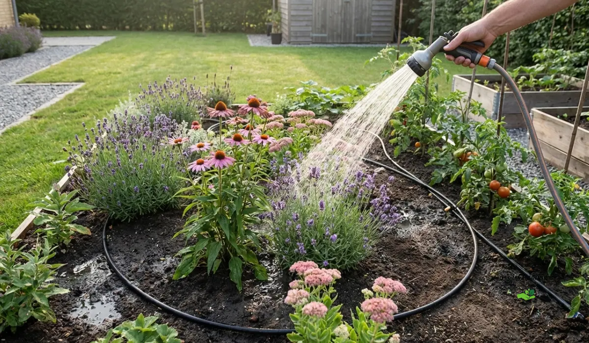 Tips til effektiv vanding af haven i tørre periode