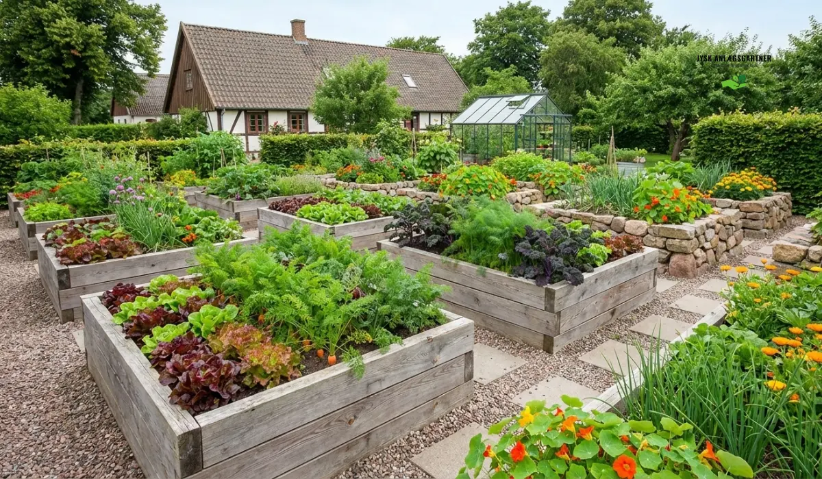 Hvordan du skaber farverige højbede til køkkenhaven
