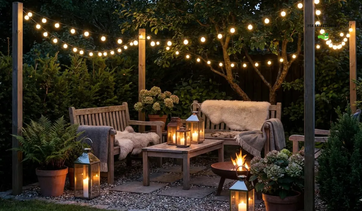 Sådan anlægger du en hyggekrog med belysning