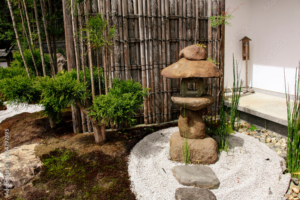 Japansk zen havedesign