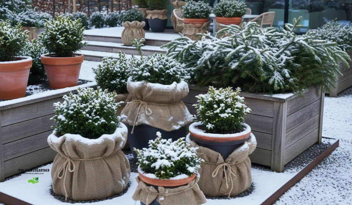 Hvordan beskytter du dine planter mod frost og hårdt vejr