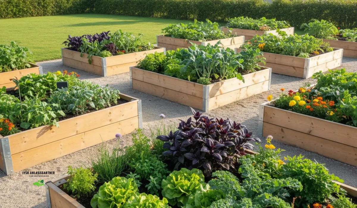 Fordele ved hævede bede i køkkenhaven